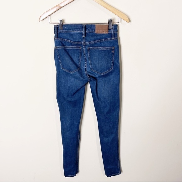 Madewell 9" Mid-Rise Skinny Jeans in Patty Wash Size 24 Tall - Picture 4 of 7